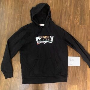 Levi's Black Sweater Classic Pullover Design